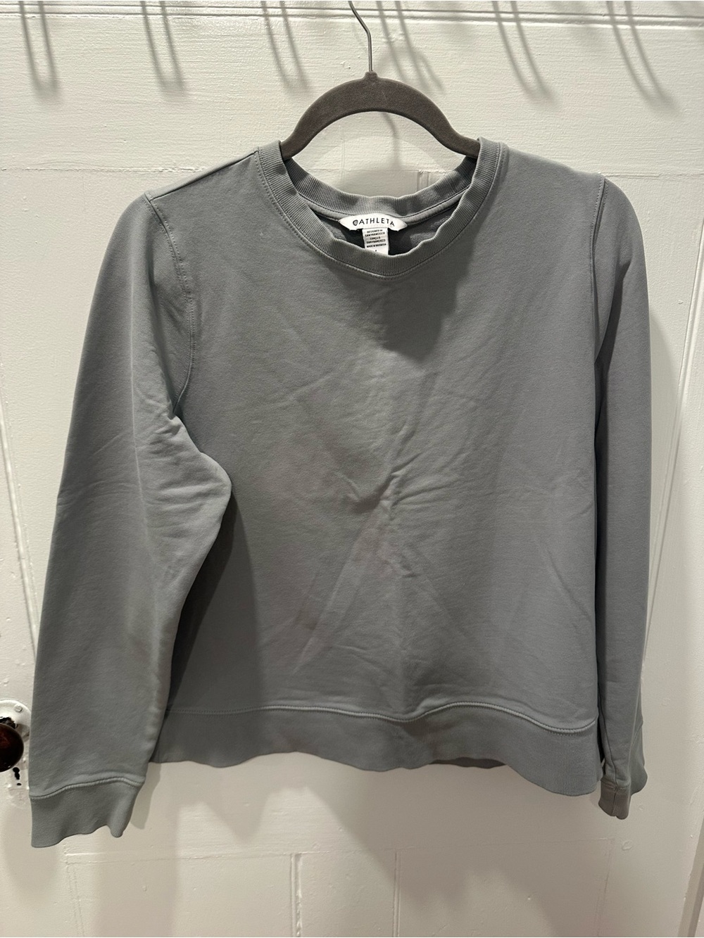 Athleta Crewneck Sweatshirt in Gray